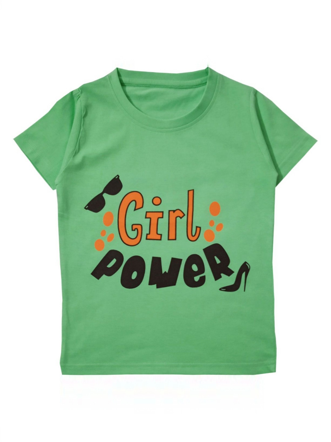 SNOWFLAKES Kids Typography Printed Pure Cotton Cut Outs T-shirt