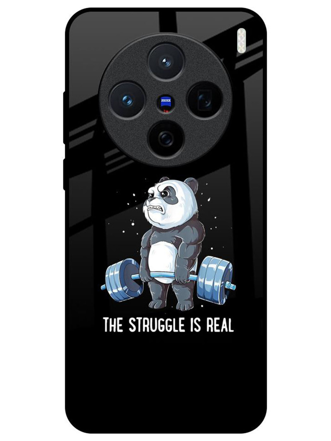 QRIOH Real Struggle Real Vivo X200 5G Impact Resistant Back Case