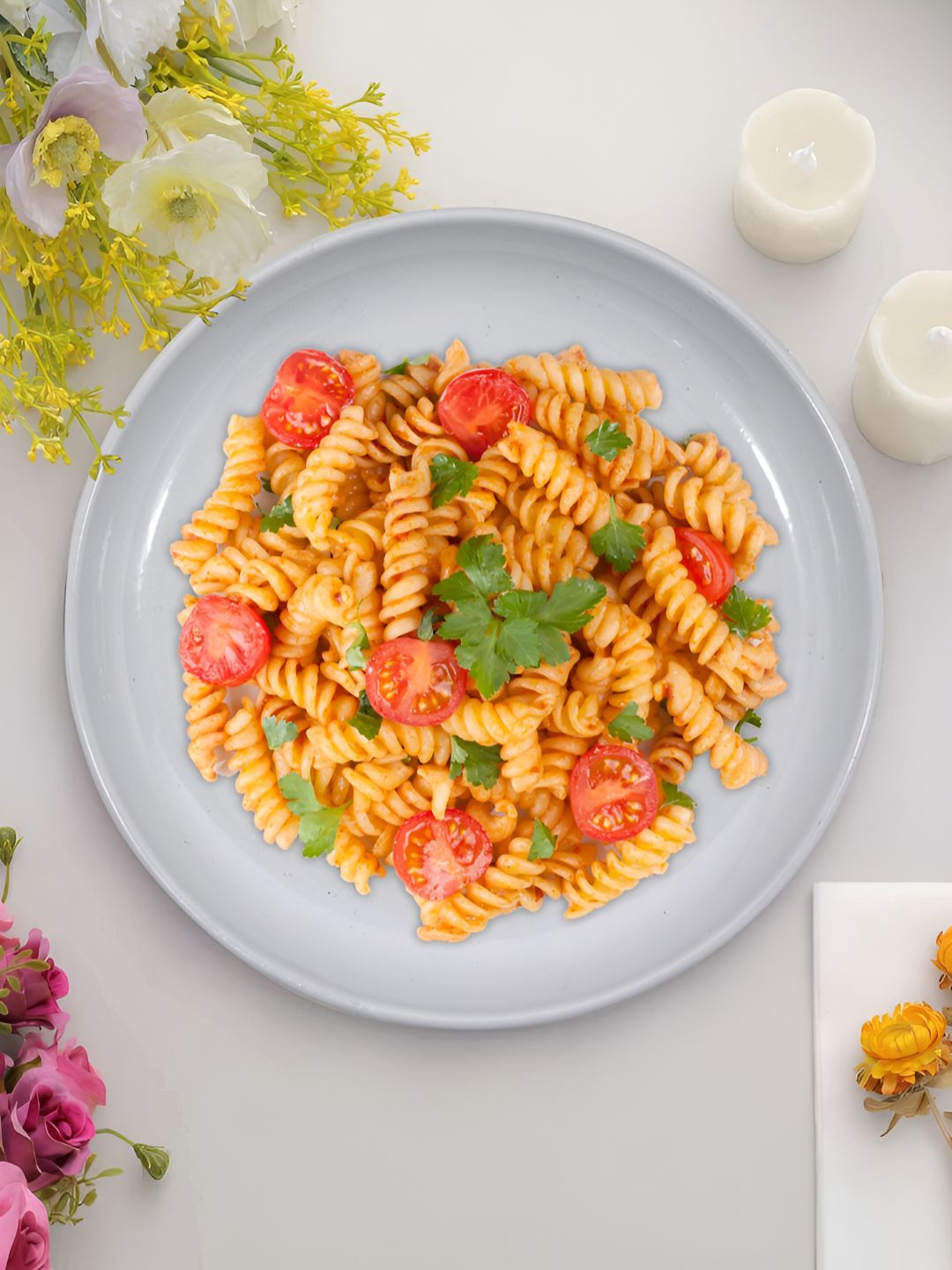 Metalsmith White 2025 1 Pieces Metal Dishwasher Safe Plates