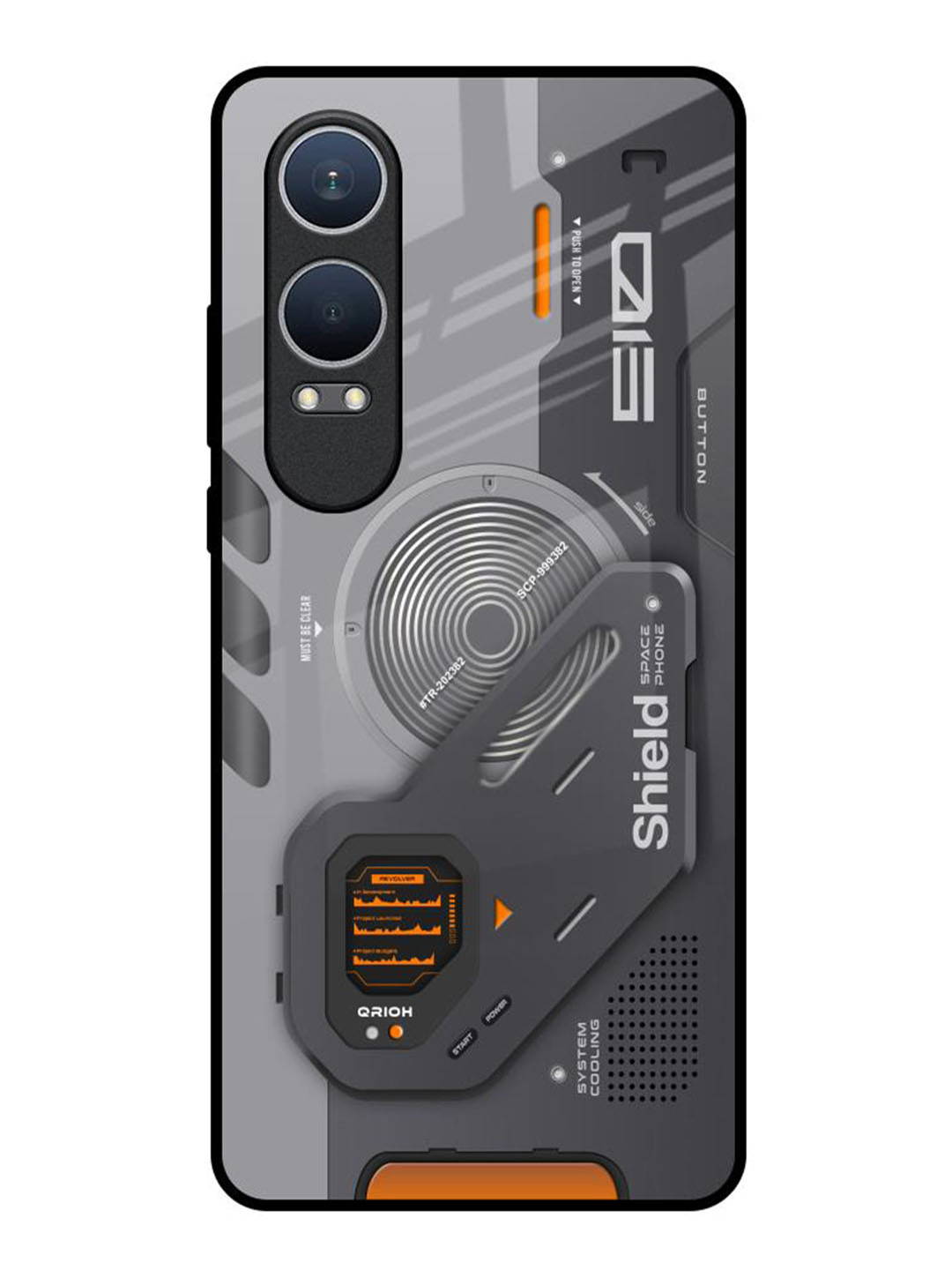 QRIOH Tech Lifestyle OnePlus Nord CE4 Lite 5G Impact Resistant Back Case