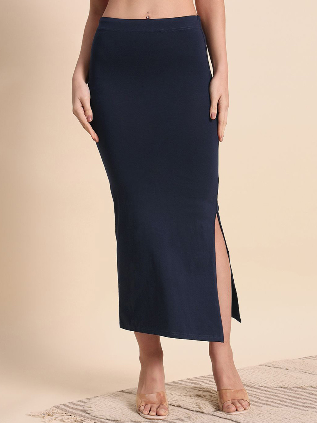 NE STYLE Women Side Slit High-Rise Stretchable Saree Shapewear