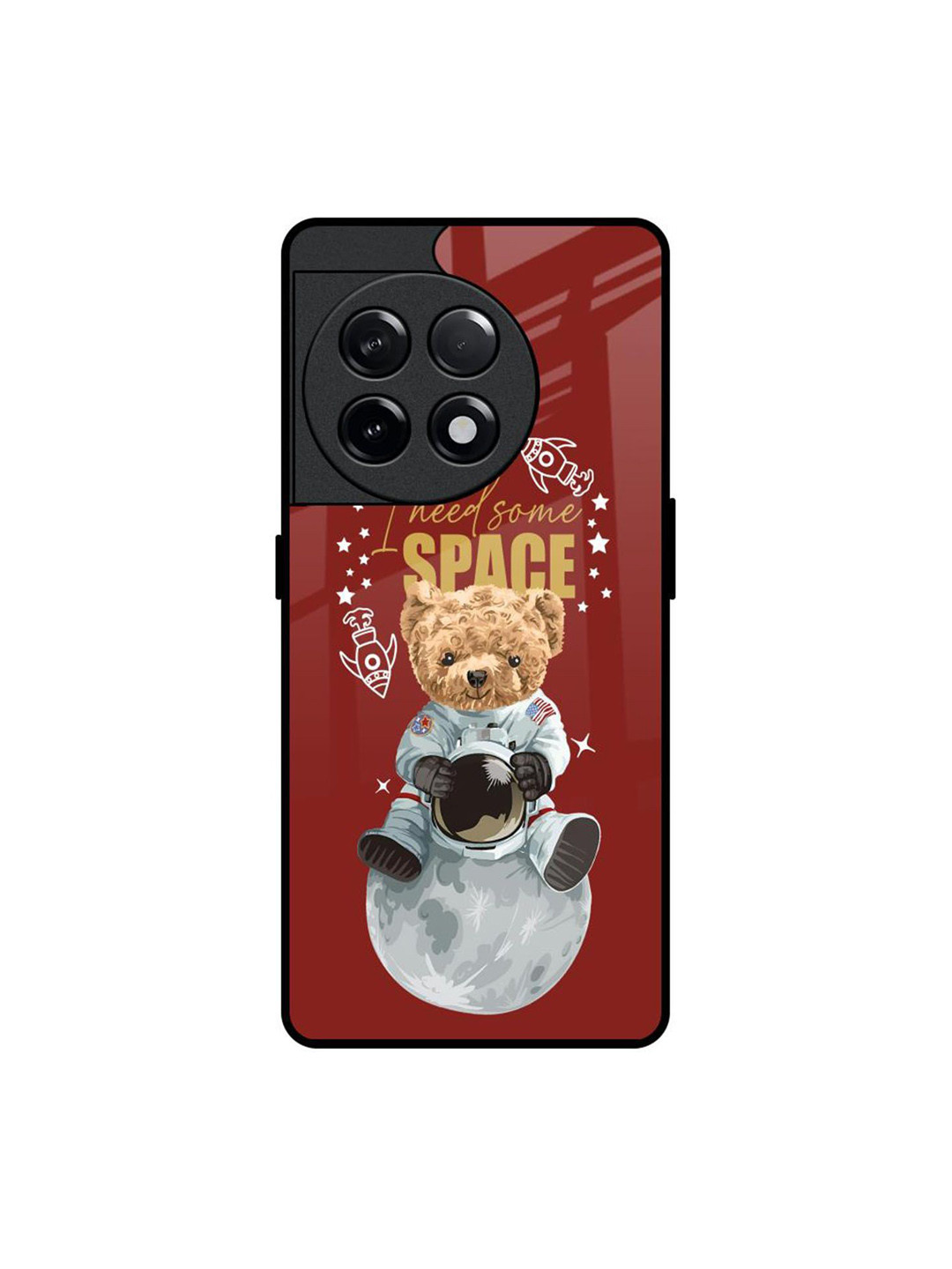 QRIOH Typography Printed OnePlus 11R 5G Back Case Mobile Accessories