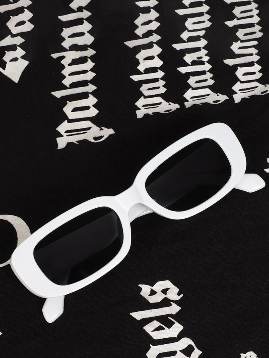 FUNGLASSES Unisex Rectangle Sunglasses with UV Protected Lens