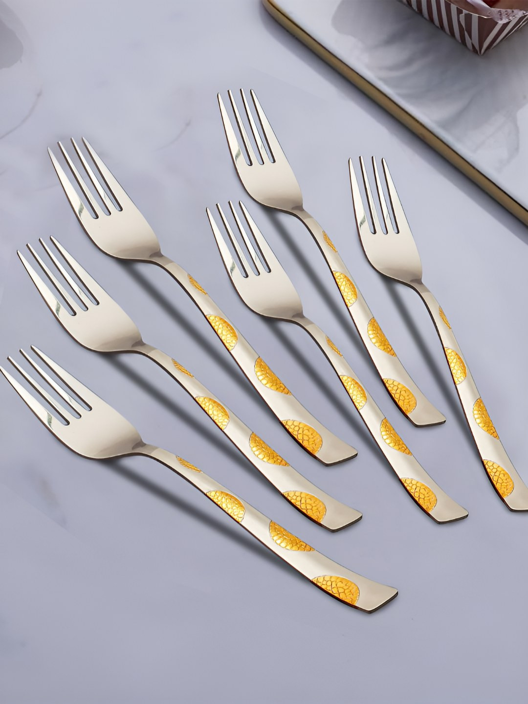 Parage 6 Pieces Stainless Steel Dinner Fork