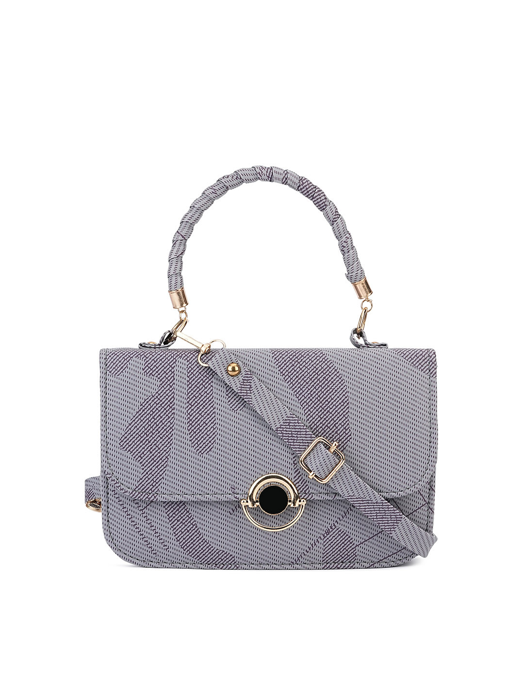 ZAF Printed Half Moon Sling Bag