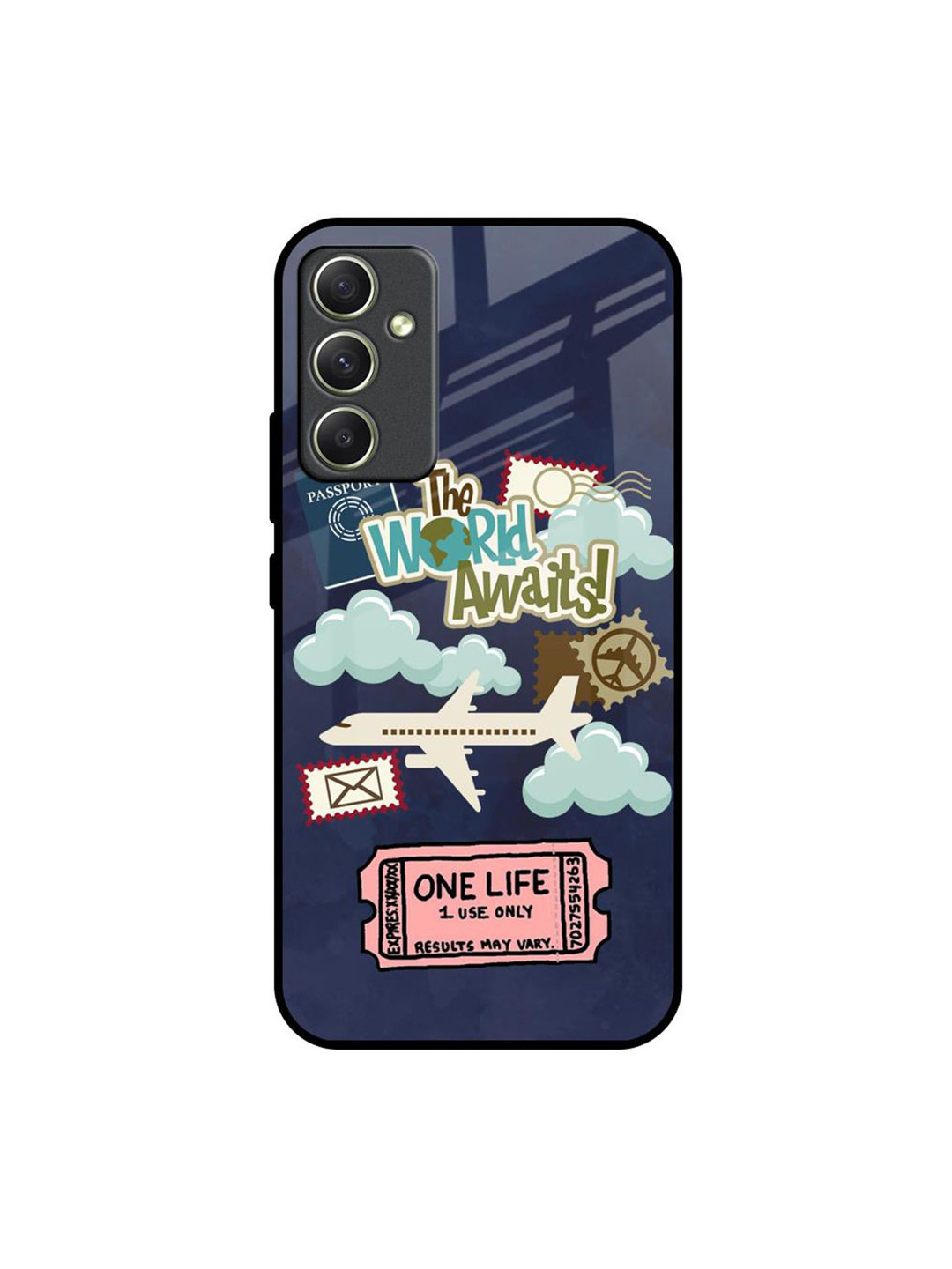 QRIOH Typography Printed Samsung Galaxy A34 5G Back Case Mobile Accessories