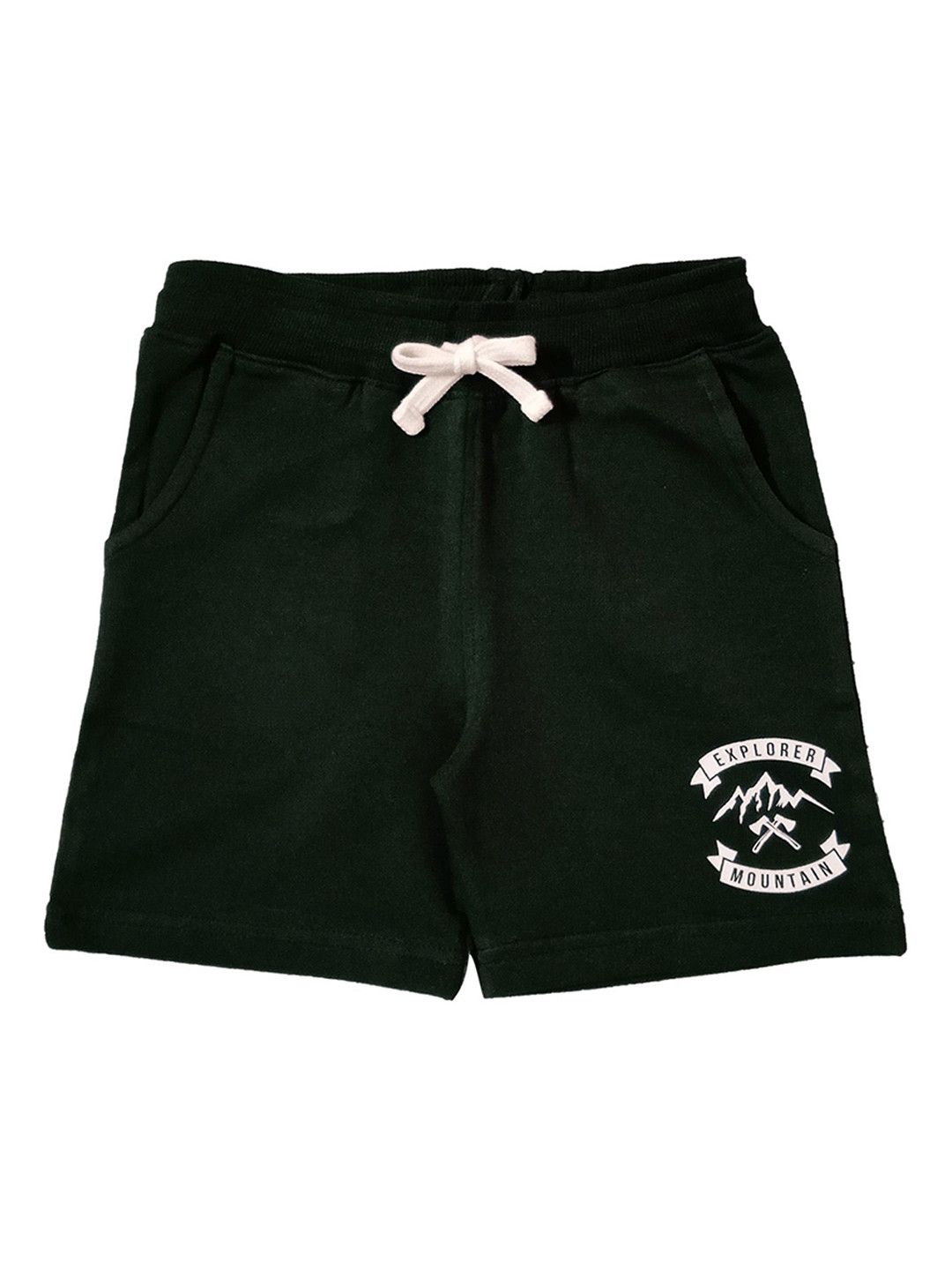 Snowflakes Kids Regular Fit Mid Rise Regular Shorts