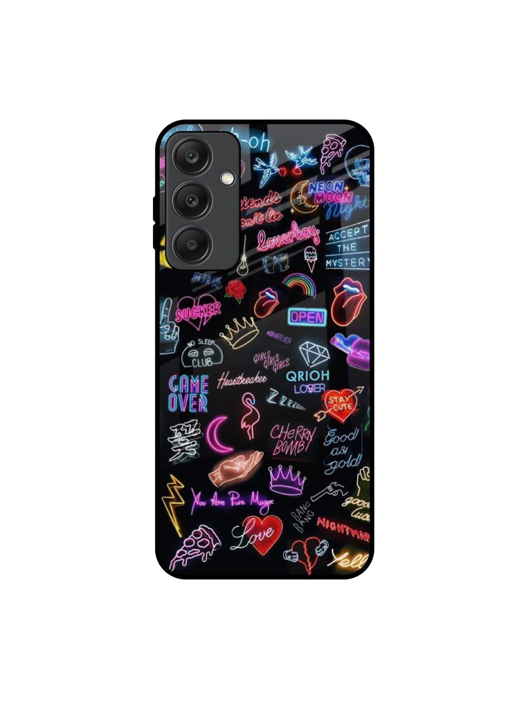 QRIOH Quirky Printed Samsung Galaxy A25 5G Back Case Mobile Accessories