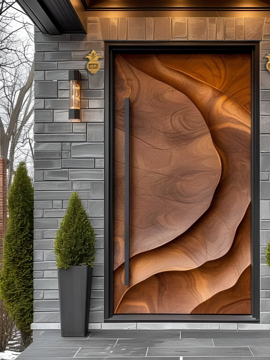 The Spiritual Living Shubh Labh Ethnic Motifs Matte Hall Wall Hangings-3.5In