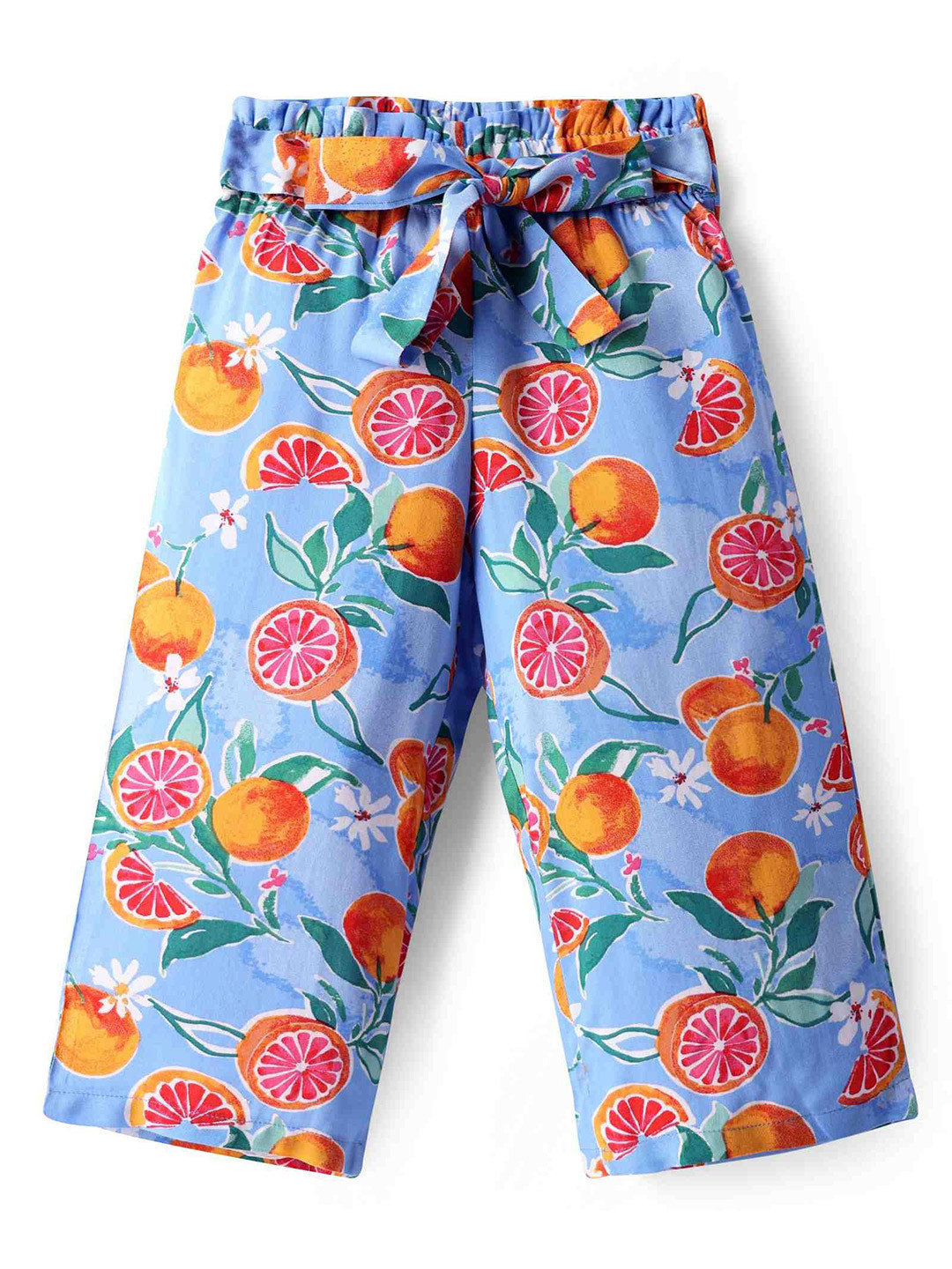 CrayonFlakes Girls Printed Palazzos