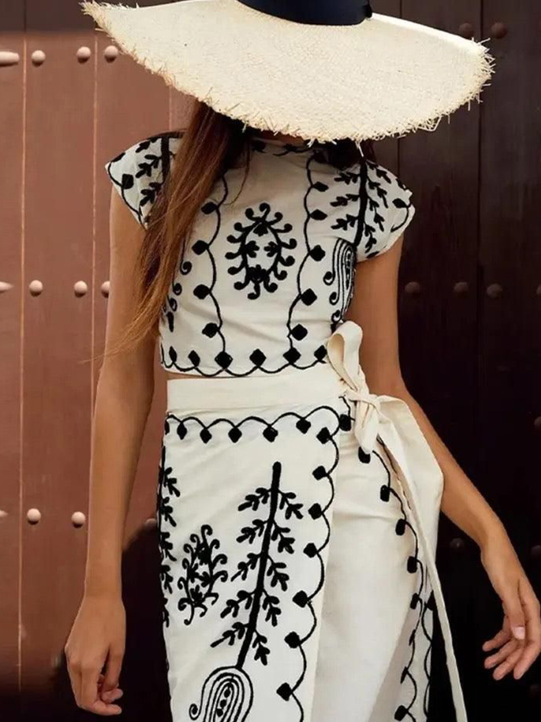 Miss Mosa By Akanksha  Louella Summer Set Top & Skirt Co-Ords