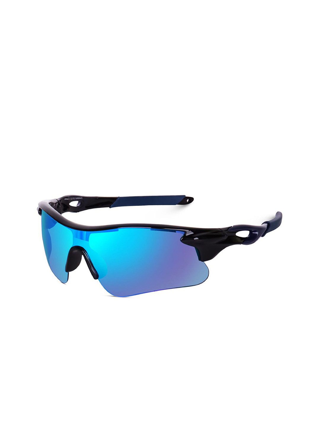 Dervin Unisex Sports Sunglasses with UV Protected Lens DRVN841-Blue