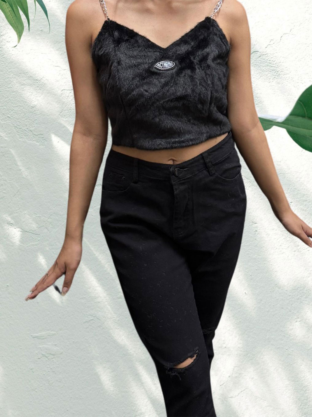 MADE FOR HER LABEL Tank Crop Top