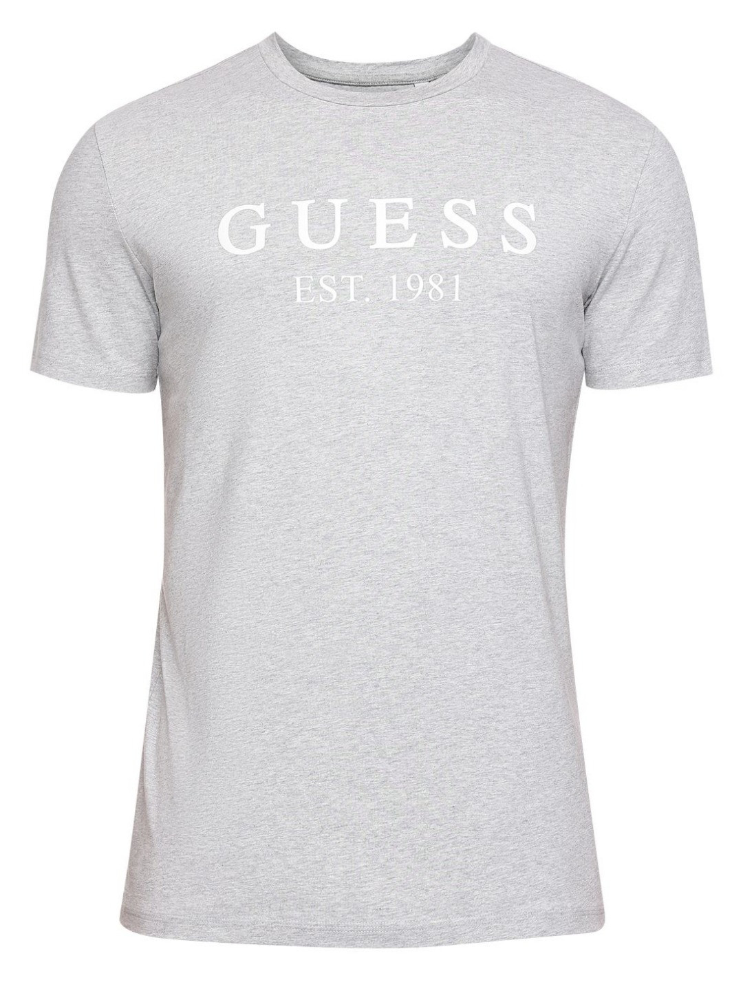 GUESS Men Brand Logo Printed T-shirt