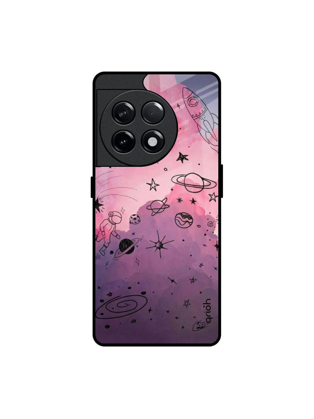 QRIOH Quirky Printed OnePlus 11R 5G Back Case Mobile Accessories