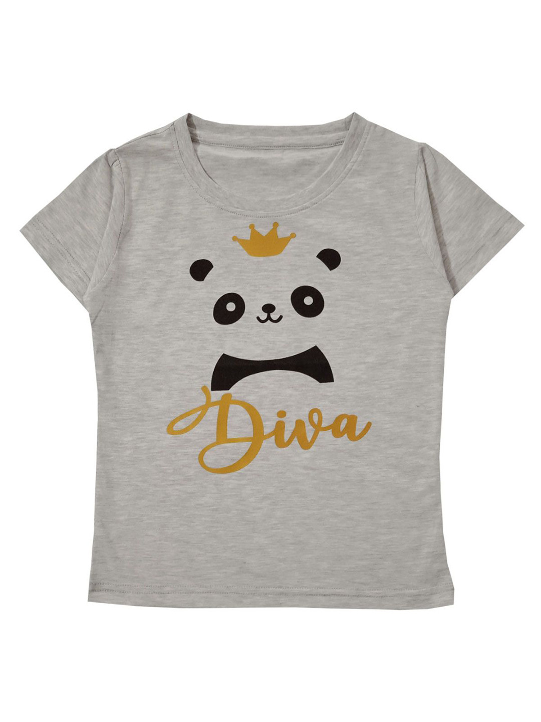 SNOWFLAKES Kids Printed Pure Cotton Applique T-shirt