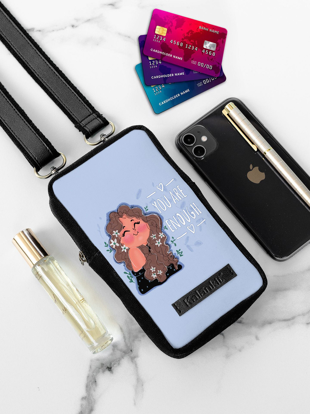 Kalankit Textured Waterproof Pouch Travel Accessory