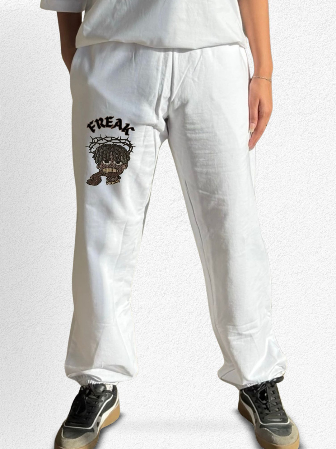 TheBTclub Men Typography Print Joggers