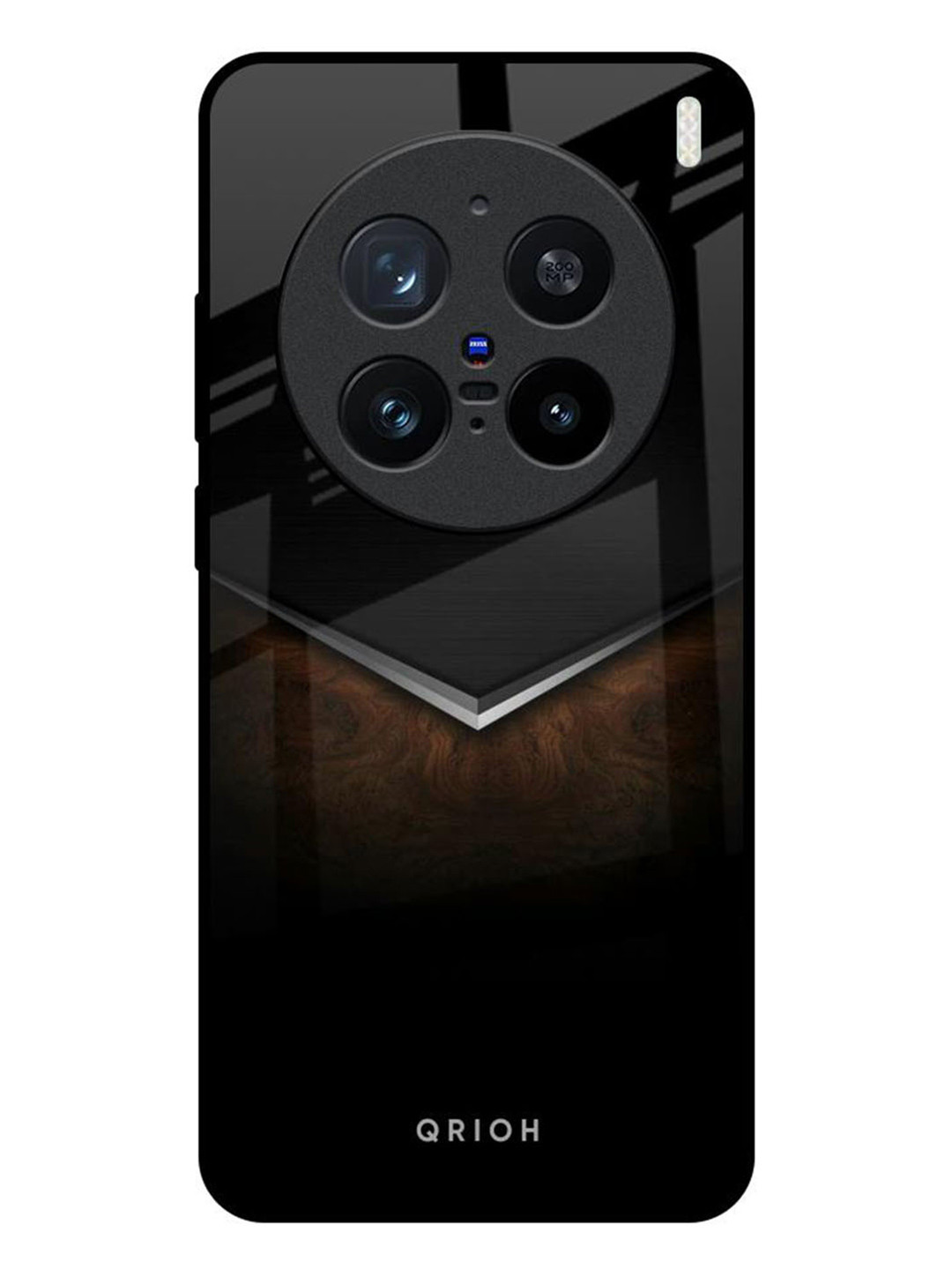 QRIOH Abstract Printed Vivo X200 Pro 5G Back Case Mobile Accessories