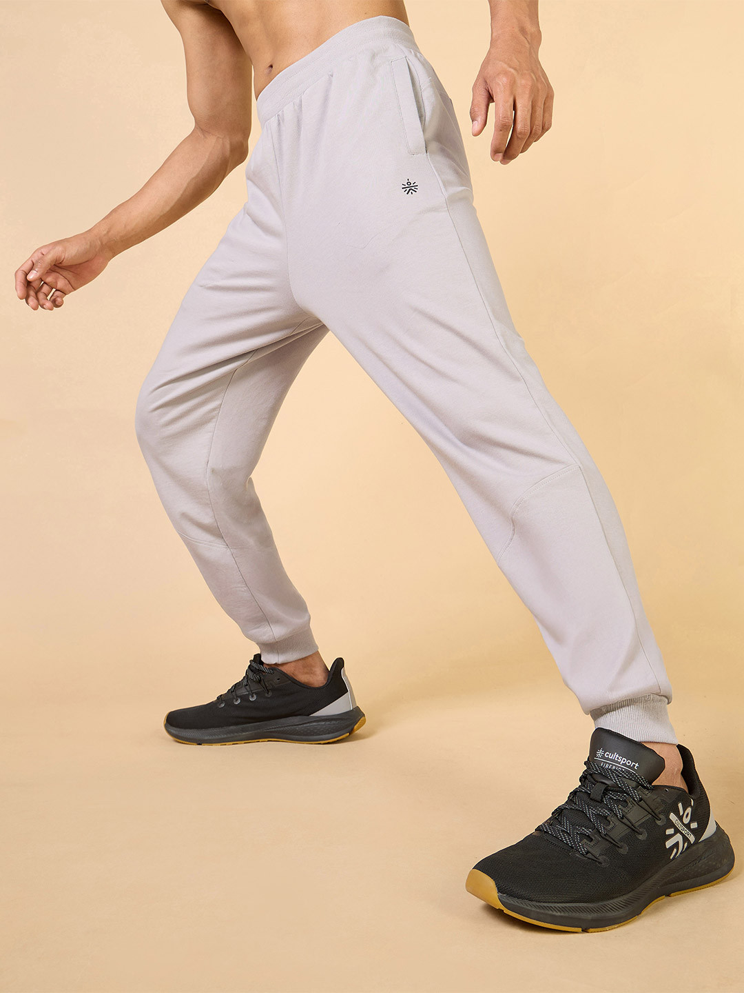 CULT Men Grey Training All Form Joggers