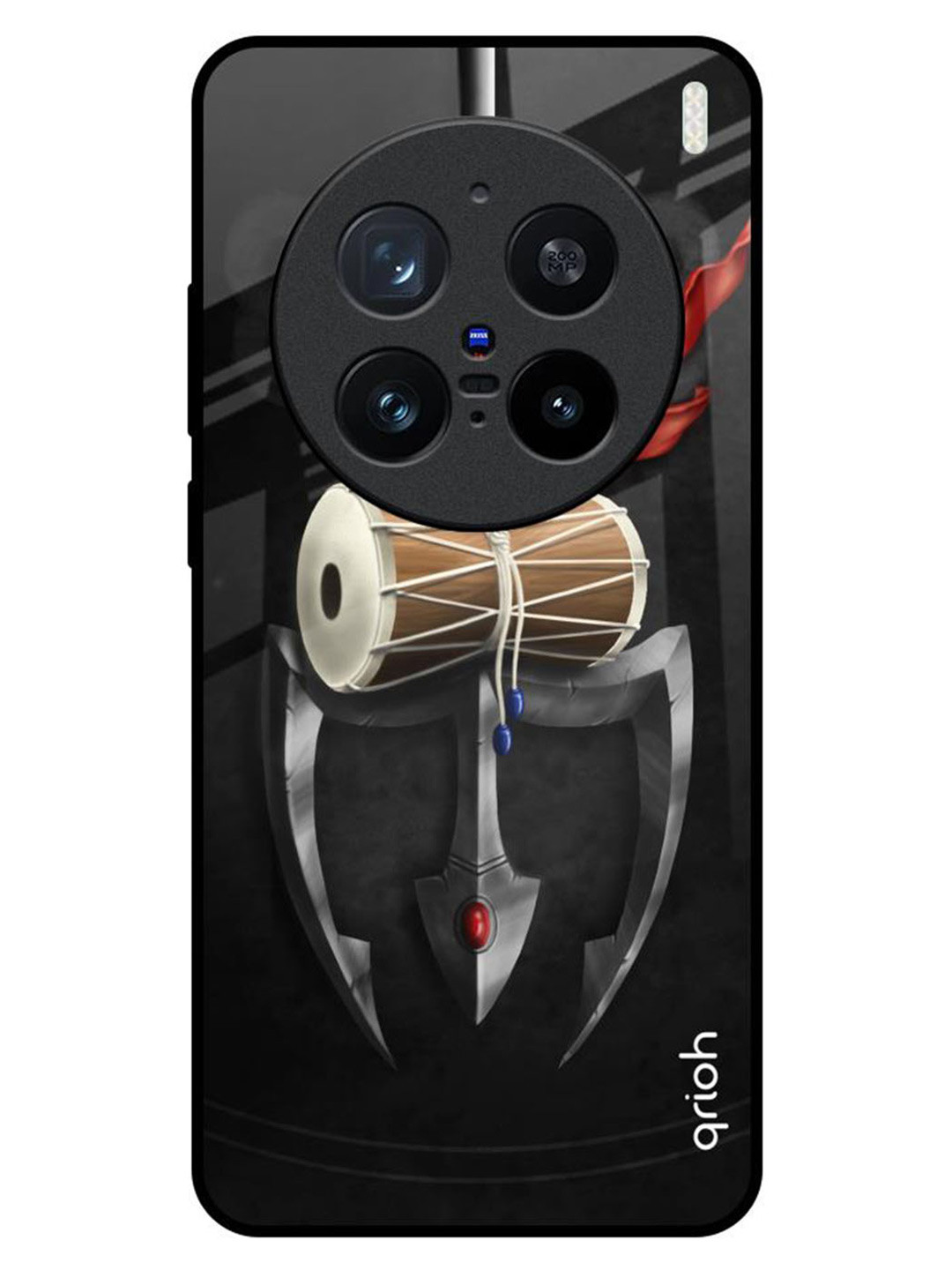 QRIOH Quirky Power Of Lord Printed Vivo X200 Pro 5G Back Case