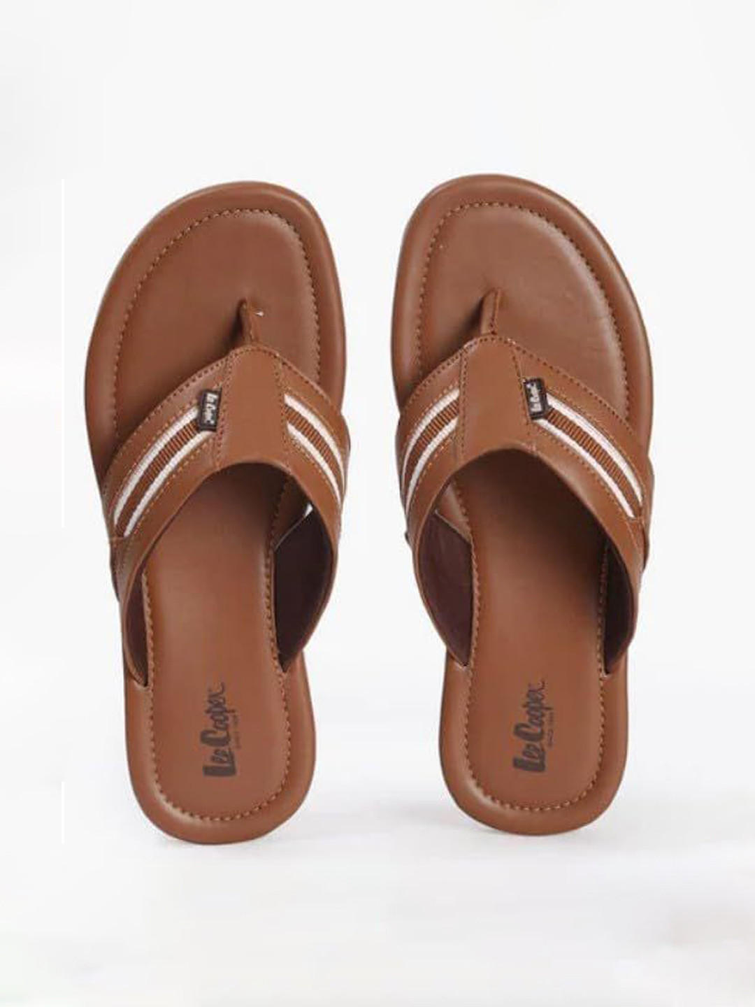 Lee Cooper Men Leather Fashion Comfort Slip-On Sandals