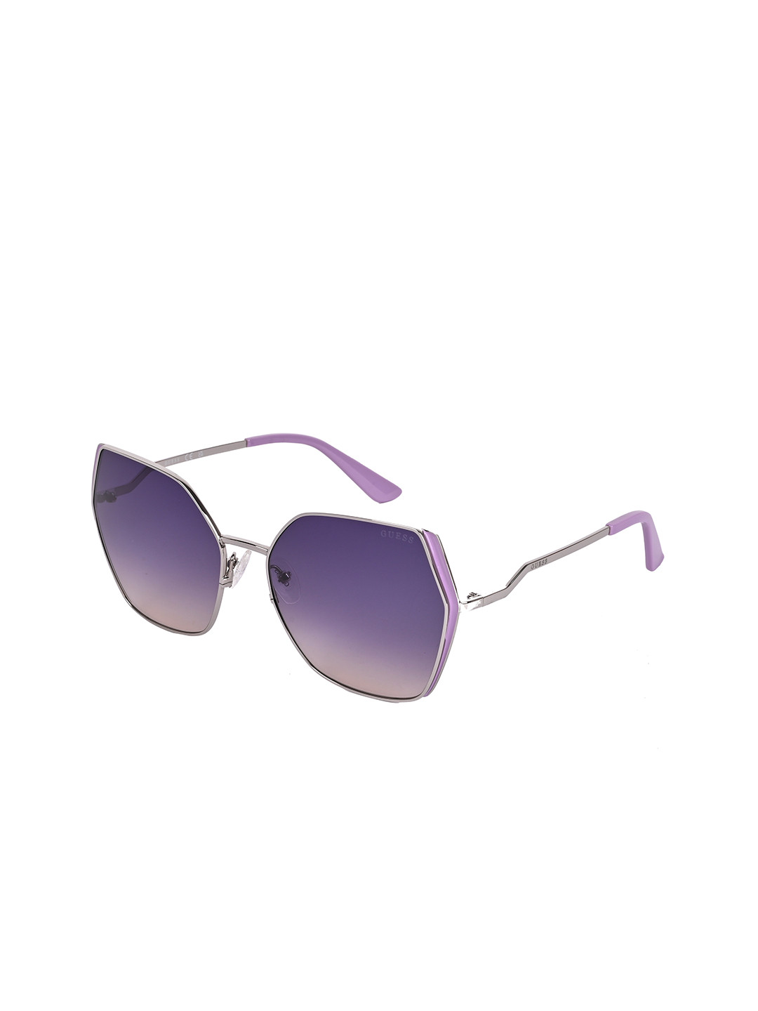 GUESS Women Butterfly Sunglasses with UV Protected Lens GU7843 61 10B