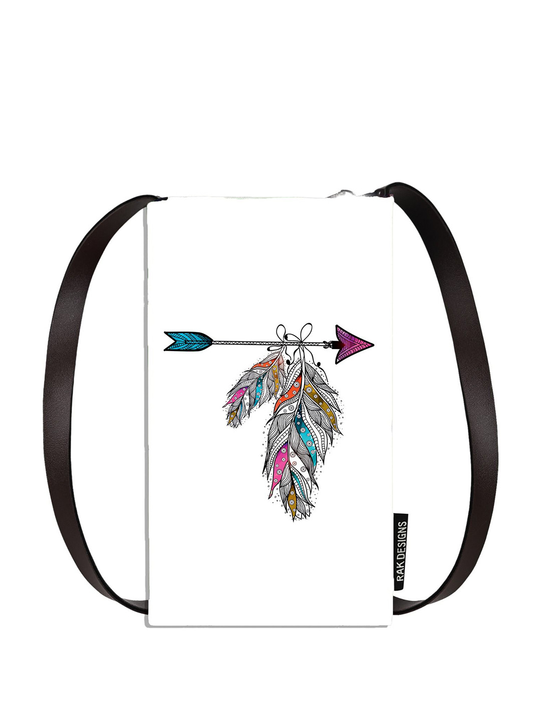 RAK DESIGNS Printed Crossbody Mobile Bag