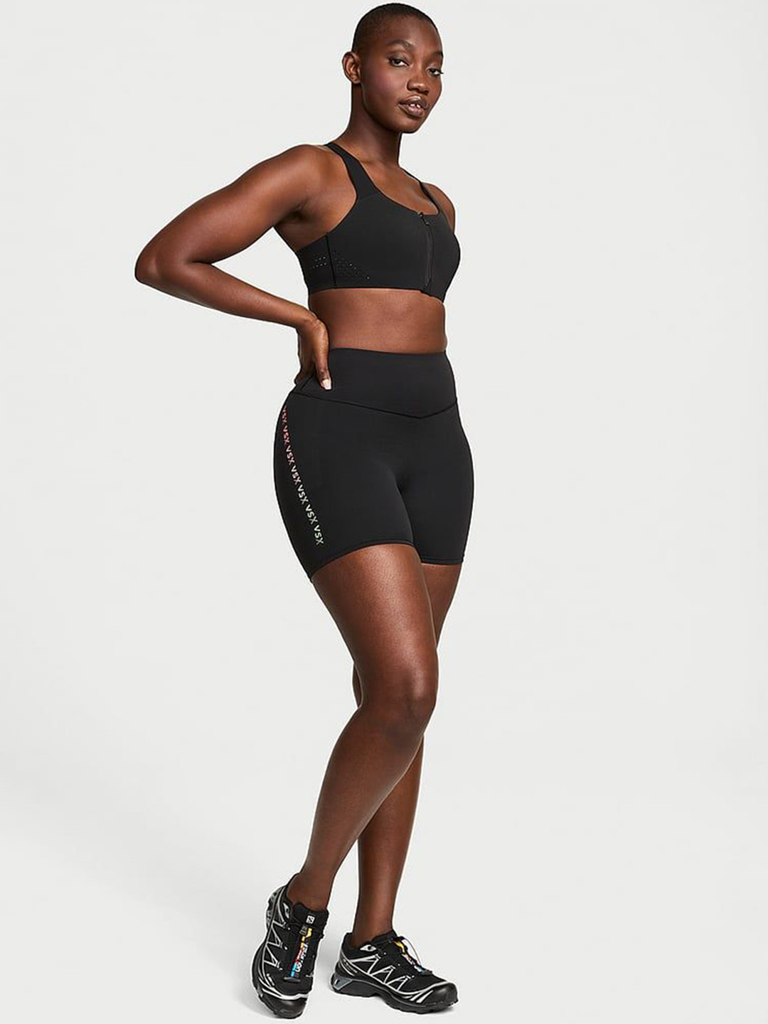 Victoria's Secret Women Skinny Fit High-Rise Slip On Shorts