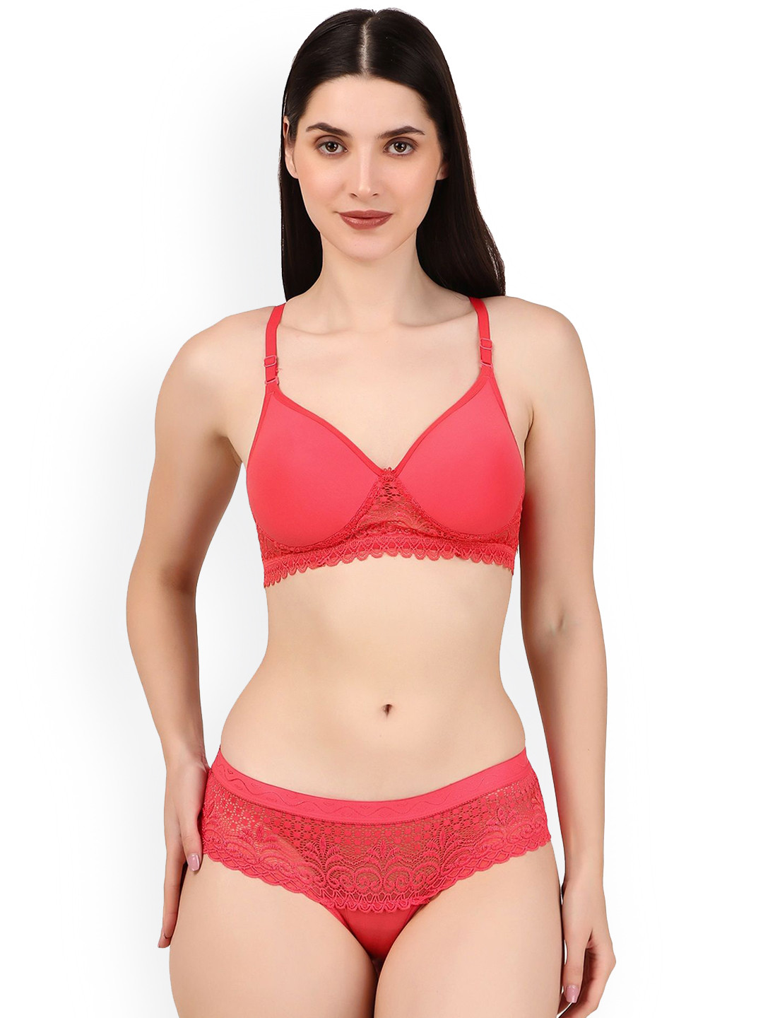 XPIOX Lightly-Padded Lingerie Set LSP_Chandni_Gajri