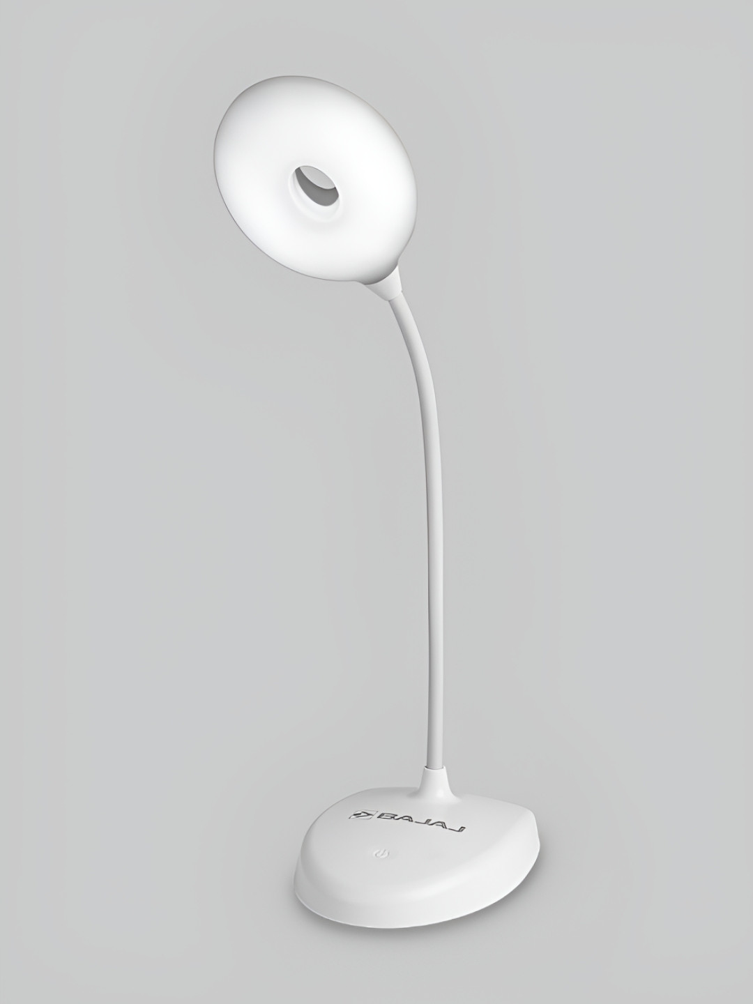 Bajaj White Acrylic Softlite Abstract Shaped Table Lamp