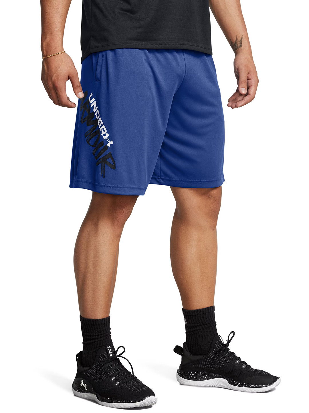 UNDER ARMOUR Men Tech Wordmark Loose Fit Training Shorts