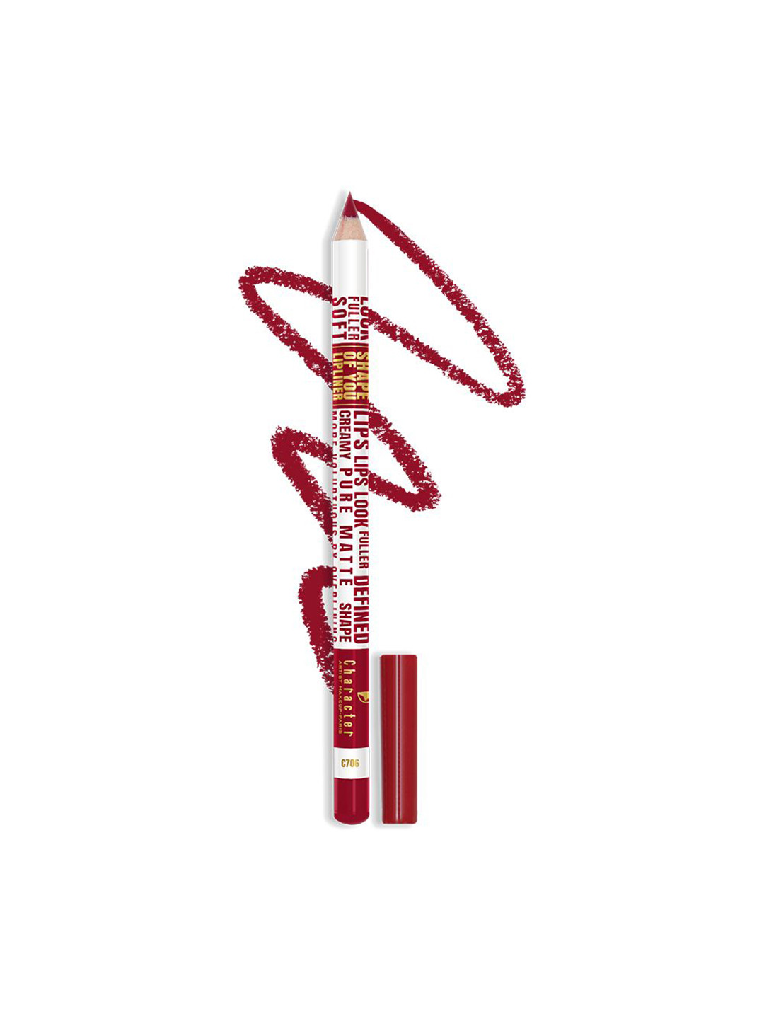 Character Shape Of You Lipliner-1.13g- Scarlet Rush - C706