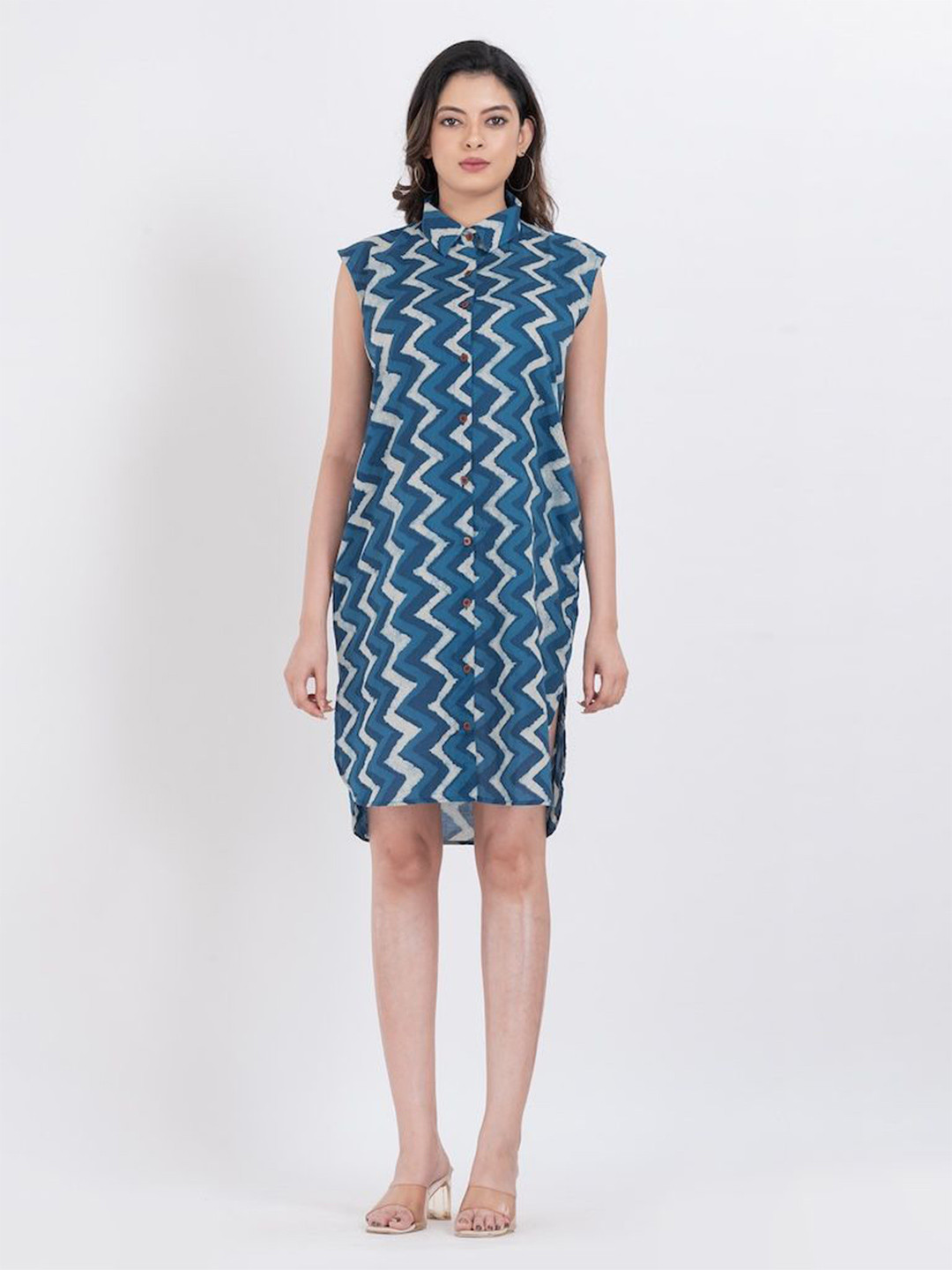 Kartikeya Jaipur Women Cotton Floral Print Dress