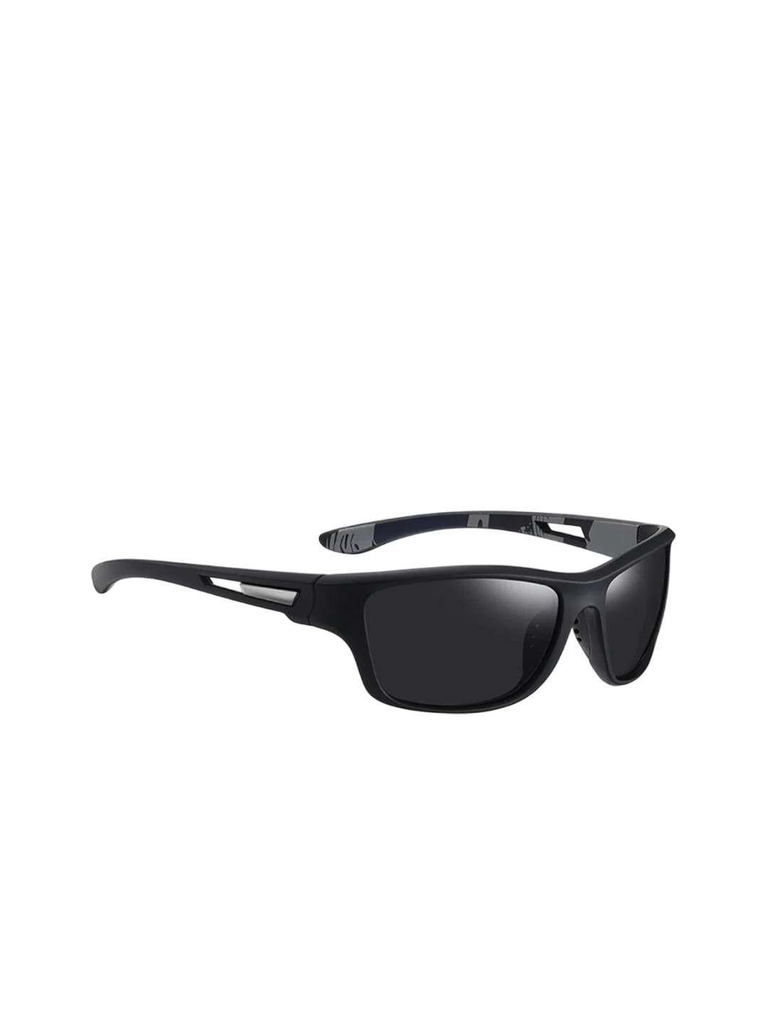 FUNGLASSES Unisex Sunglasses with Polarised and UV Protected Lens 336 polariz og black box