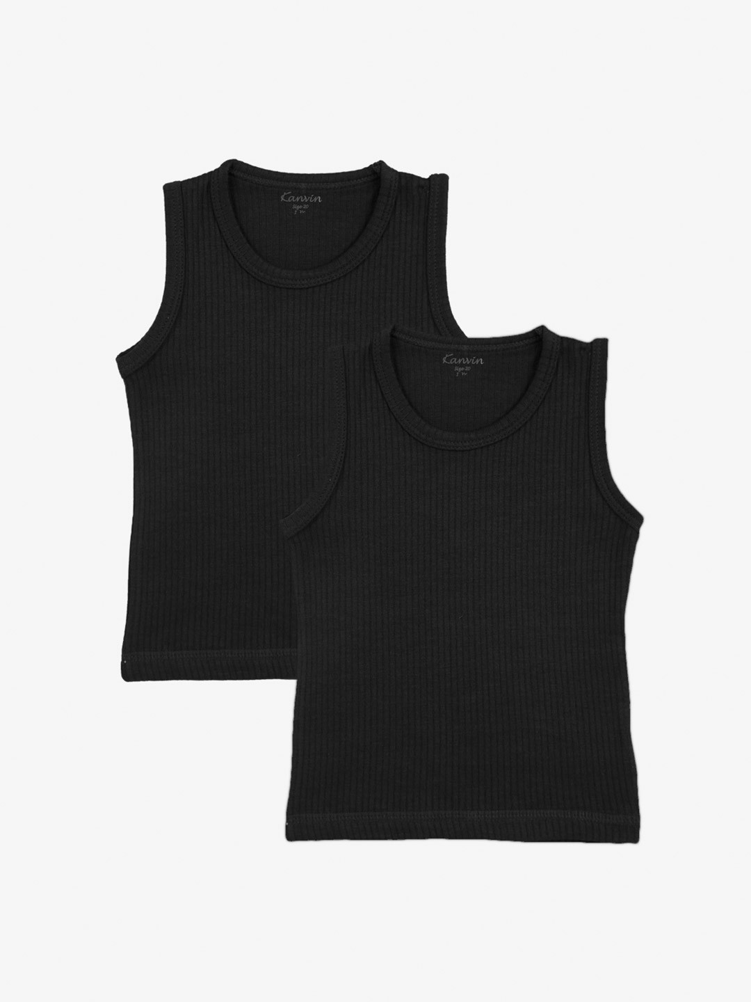 Aerowarm Infant Boys Pack Of 2 Cotton Thermal Tops
