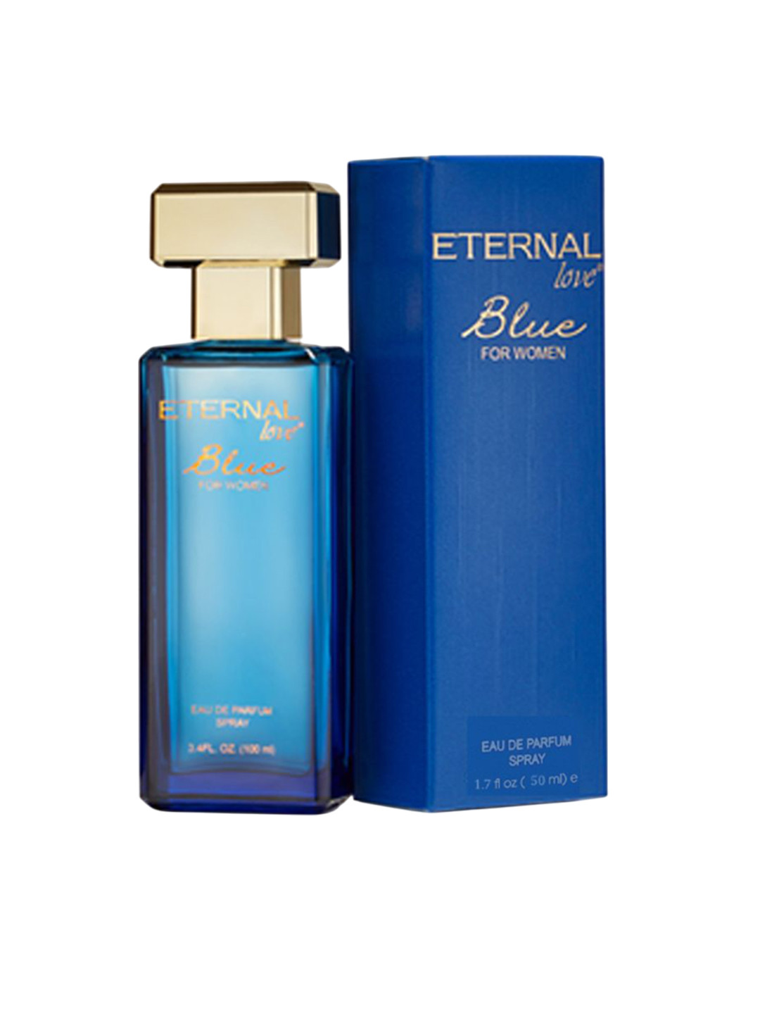 ETERNAL Love Blue Long Lasting Alcohol-Free Eau de Parfum Spray - 50 ml