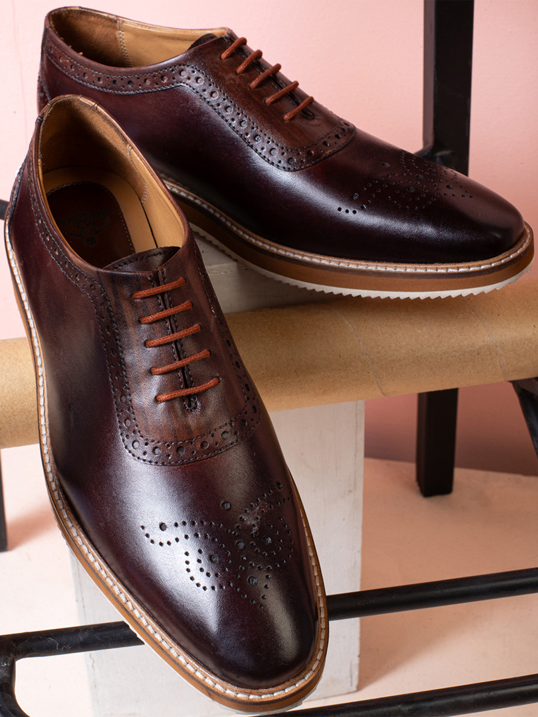 MILLE DOLLARI Men Leather Kent Wang Handgrade Sneaker