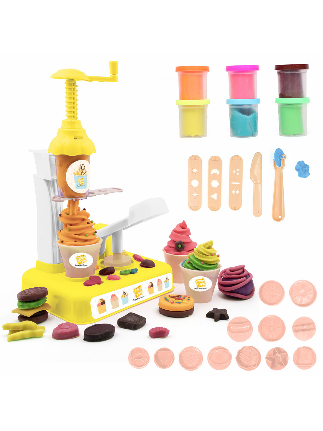 Aditi Toys Play Dough Ice Cream Maker