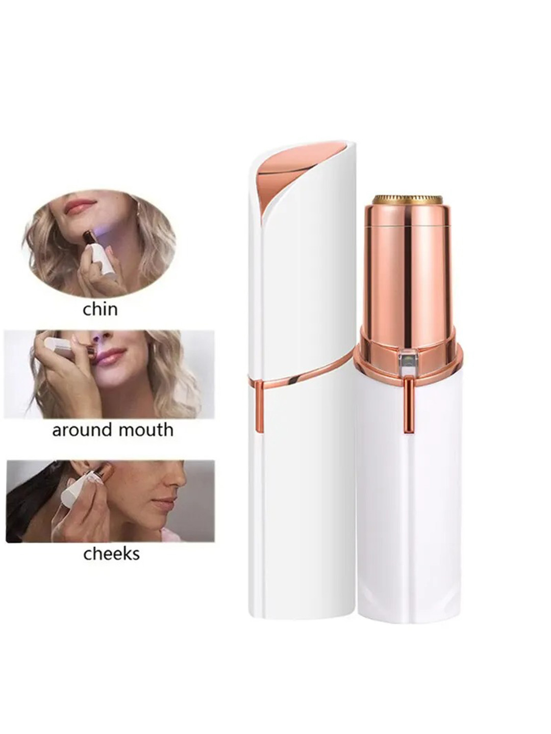 TRENDZIE SKIN CARE Multipurpose Facial Hair Removing Portable Painless Trimmer