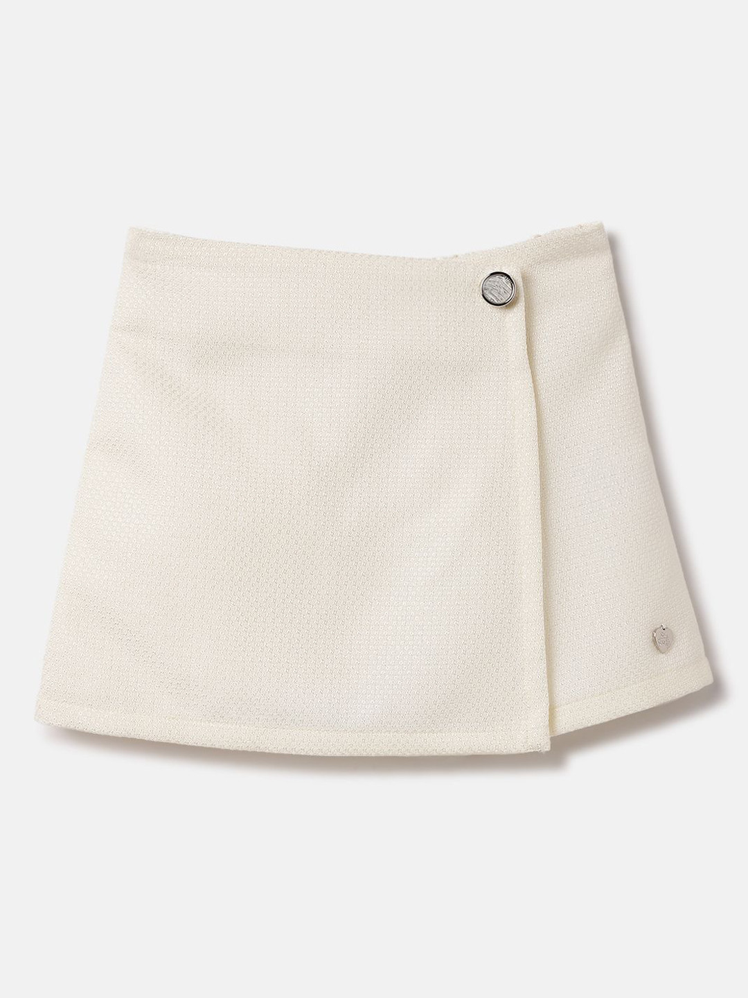 Blue Giraffe Girl Cotton Skorts Mini Skirt