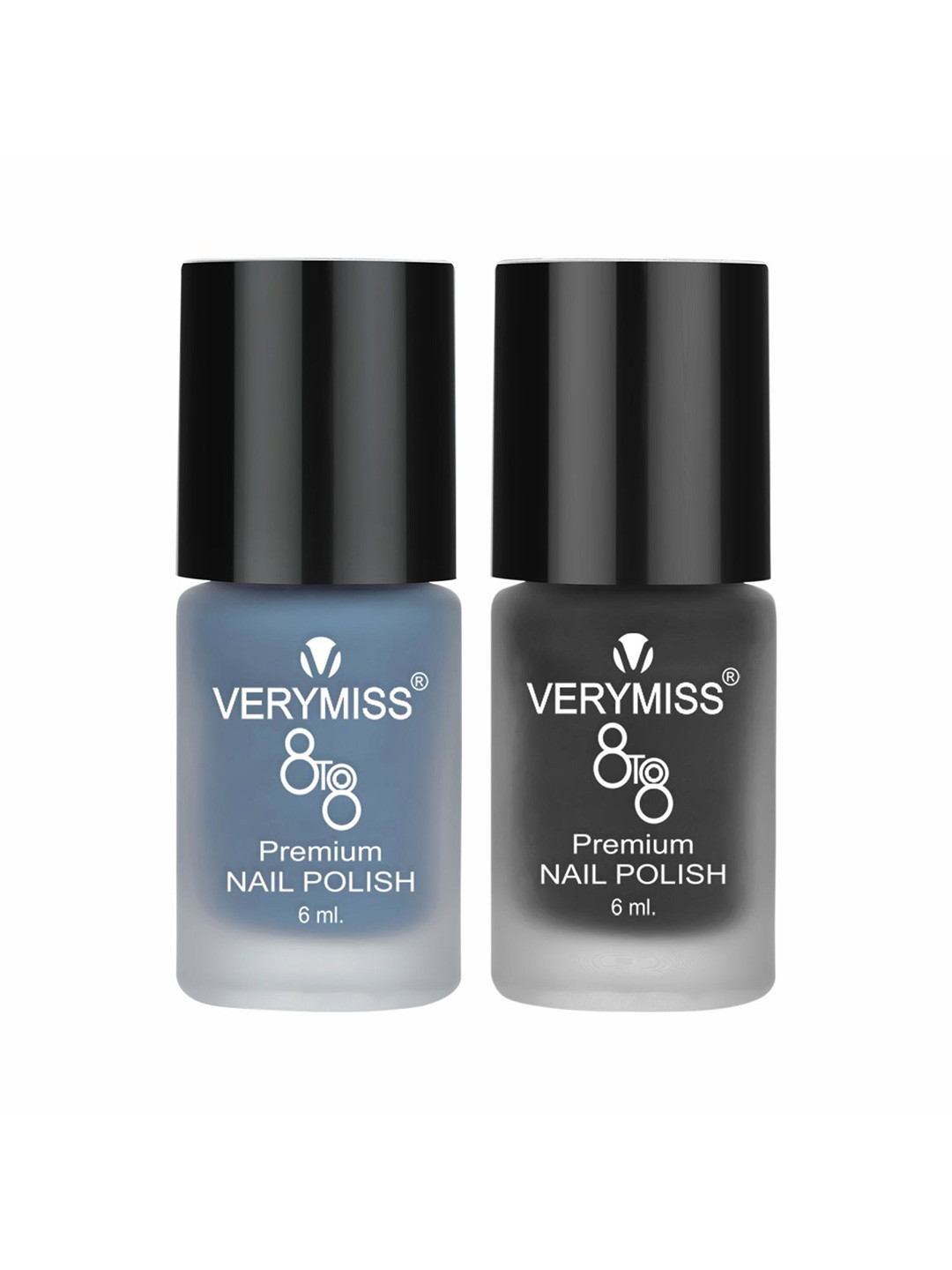 VERYMISS Set Of 2 8 To 8 Premium Long Lasting Nail Polish - 6 ml Each - Shade 257-259