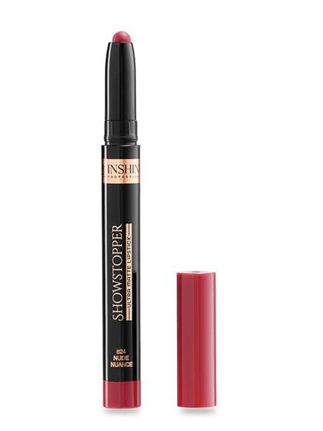 Inshine Showstopper Ultra Matte Long Lasting Matte Lipstick - 3.5 g Nude Nuance 824