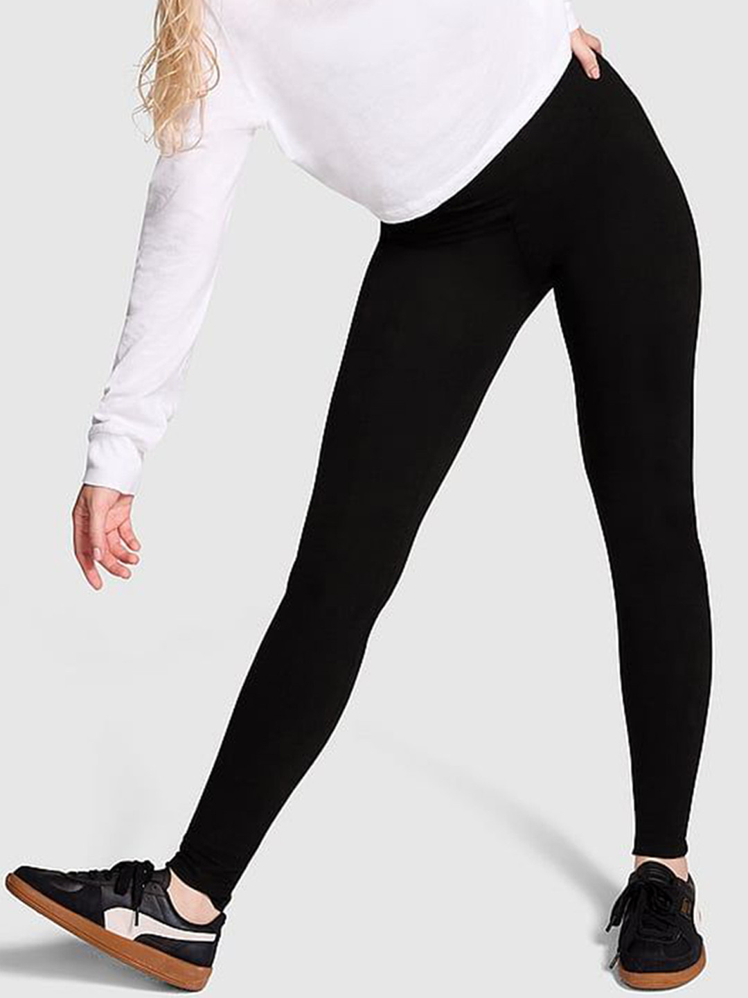 Victoria's Secret Women PINK High-Waist All-Day Ankle-Length Tights