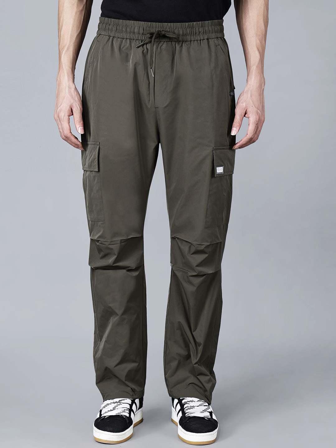 Fort Collins Men Regular Fit Cargos Trousers