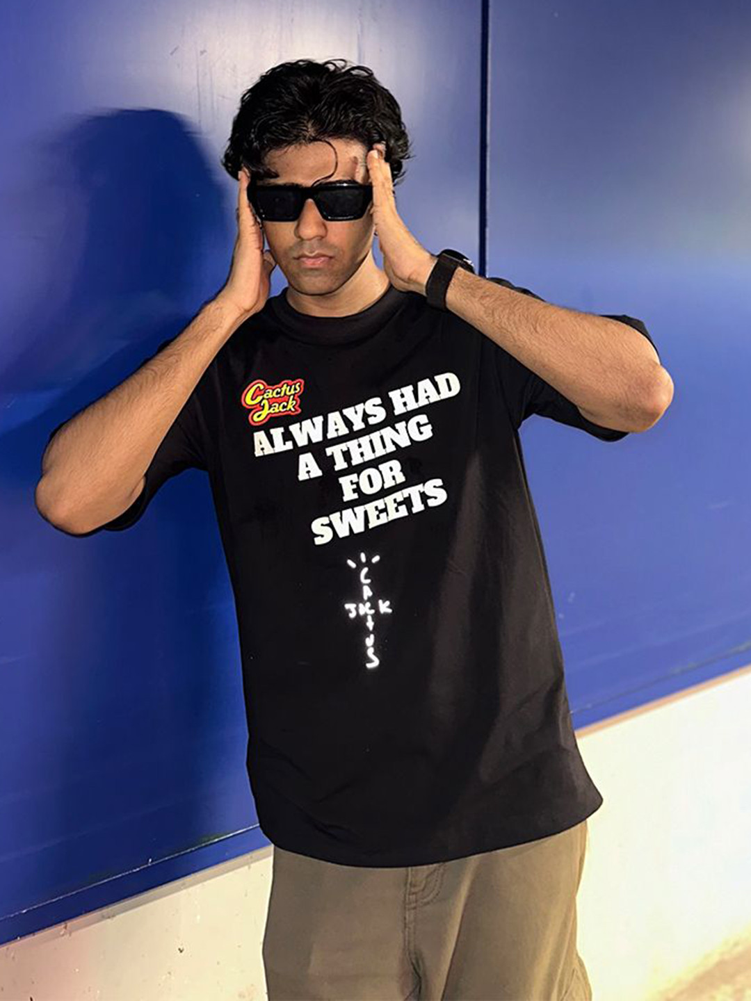 Fmagnet Clothing Unisex Travis Scott : Live From Utopia Oversized T-shirt