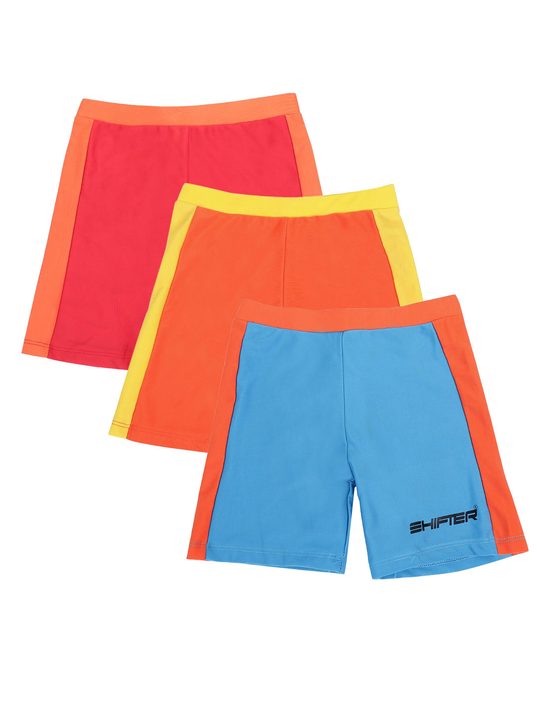 SHIFTER Boys Colourblocked Multi Swimwear