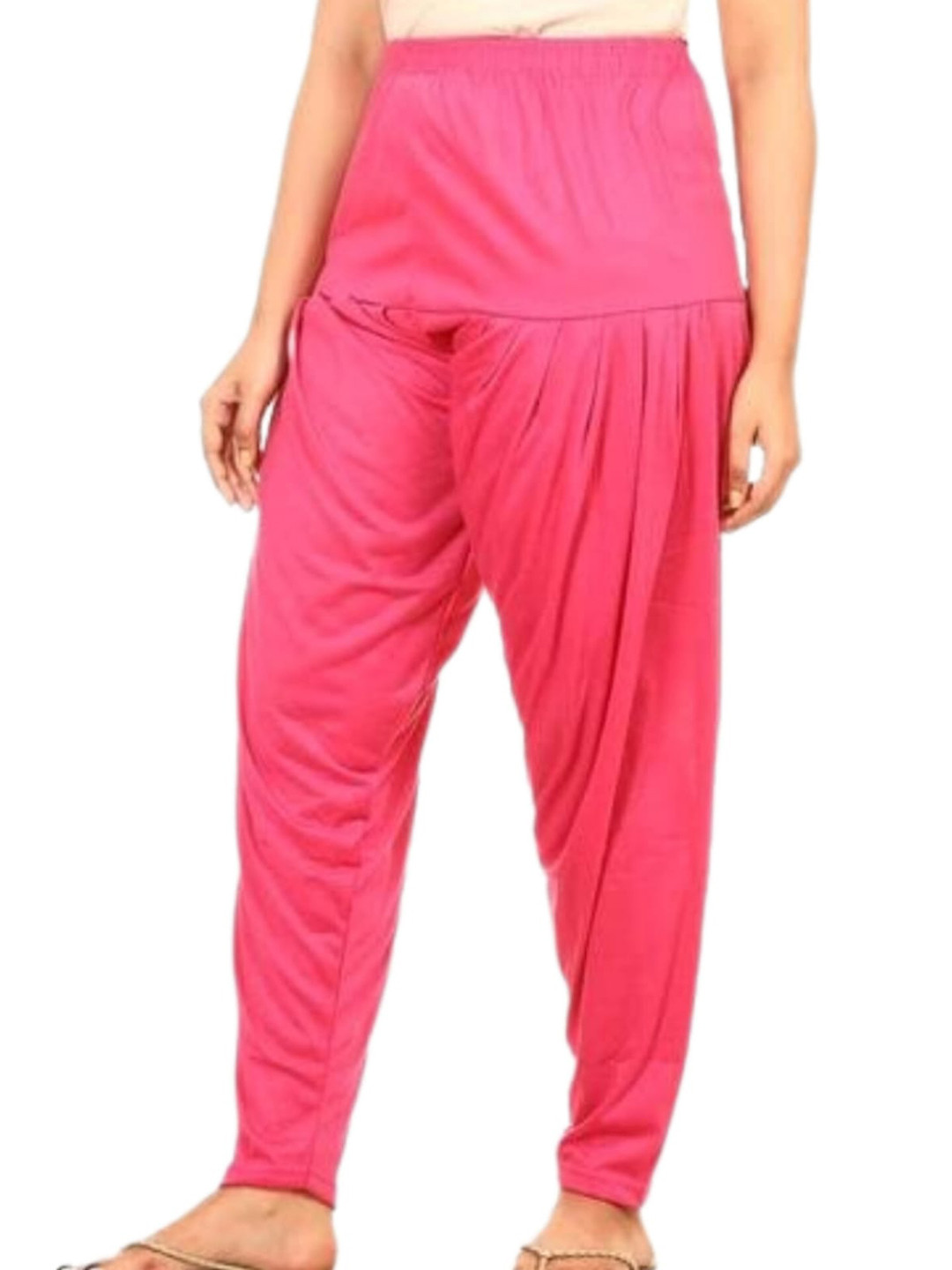 OUTER WEAR AYAM EXPORTS Women Mid Rise Slip-On Loose Fit Patiala Salwar Pant