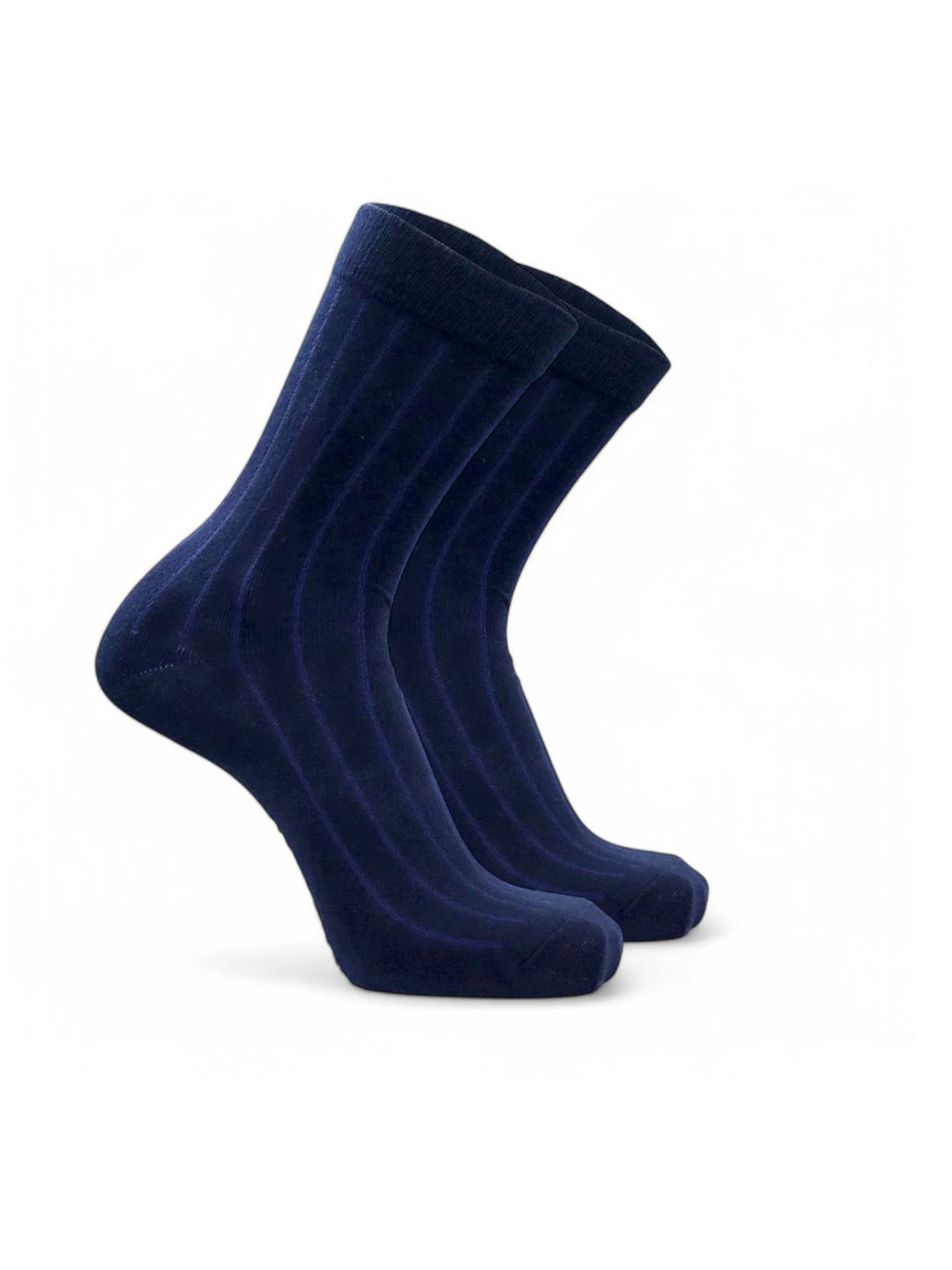 Sockscarving Men Organic Cotton Calf Length Socks