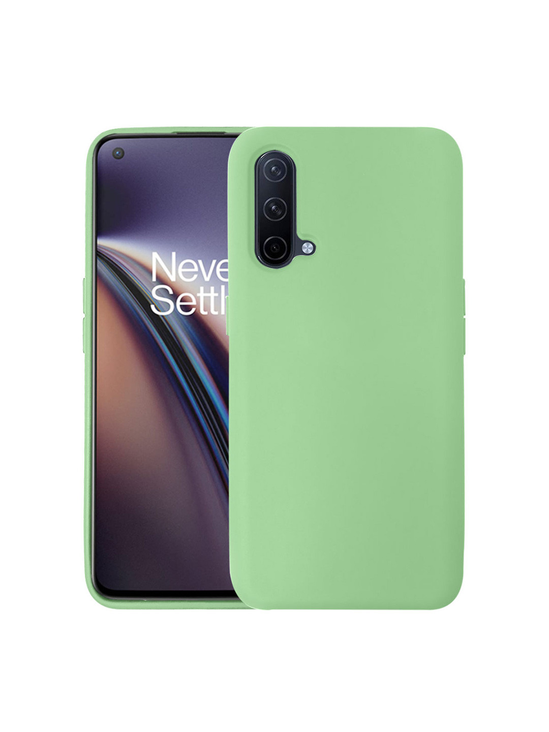 LIRAMARK Solid OnePlus Nord CE Back Case